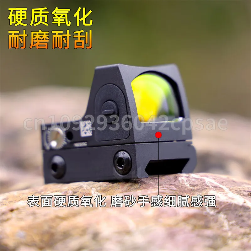 RMR Sight Mini Fast Bird Finding Reflexión Óptica holográfica Ranura para tarjeta de 20 mm con asiento bajo Glock