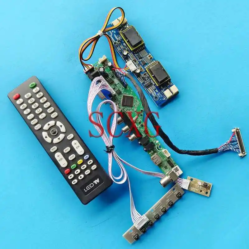 Imagem -01 - Placa Controlador de Display Lcd Caber M170e4 M170e5 M170e6 M170e7 17 30 Pinos Lvds 1280*1024 Faça Você Mesmo Kit Vga av Usb Hdmi-compatível com 4ccfl placa controlador de display lcd caber m170e4 m170e5 m170e6 m170e7 17 30 pinos lvds 12801024 faca voce mesmo kit vga av usb hdmi compativel com 4ccfl 01