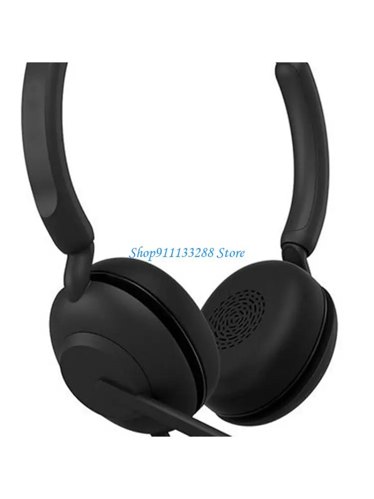 Coussins d'oreille premium G88D pour EVOLVE 10 câbles casques d'oreille Earmuff Earcups Comfort