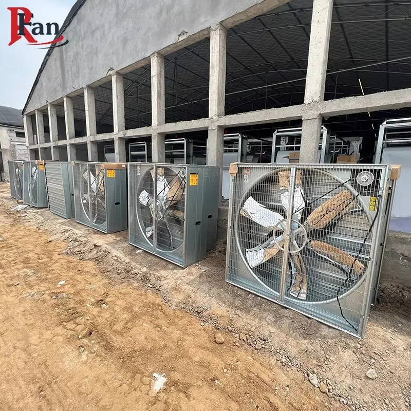 Poultry Centrifugal Push Pull Negative Pressure Fan - Low Noise 5000CFM for Chicken House/Pigsty Greenhouse Ventilation