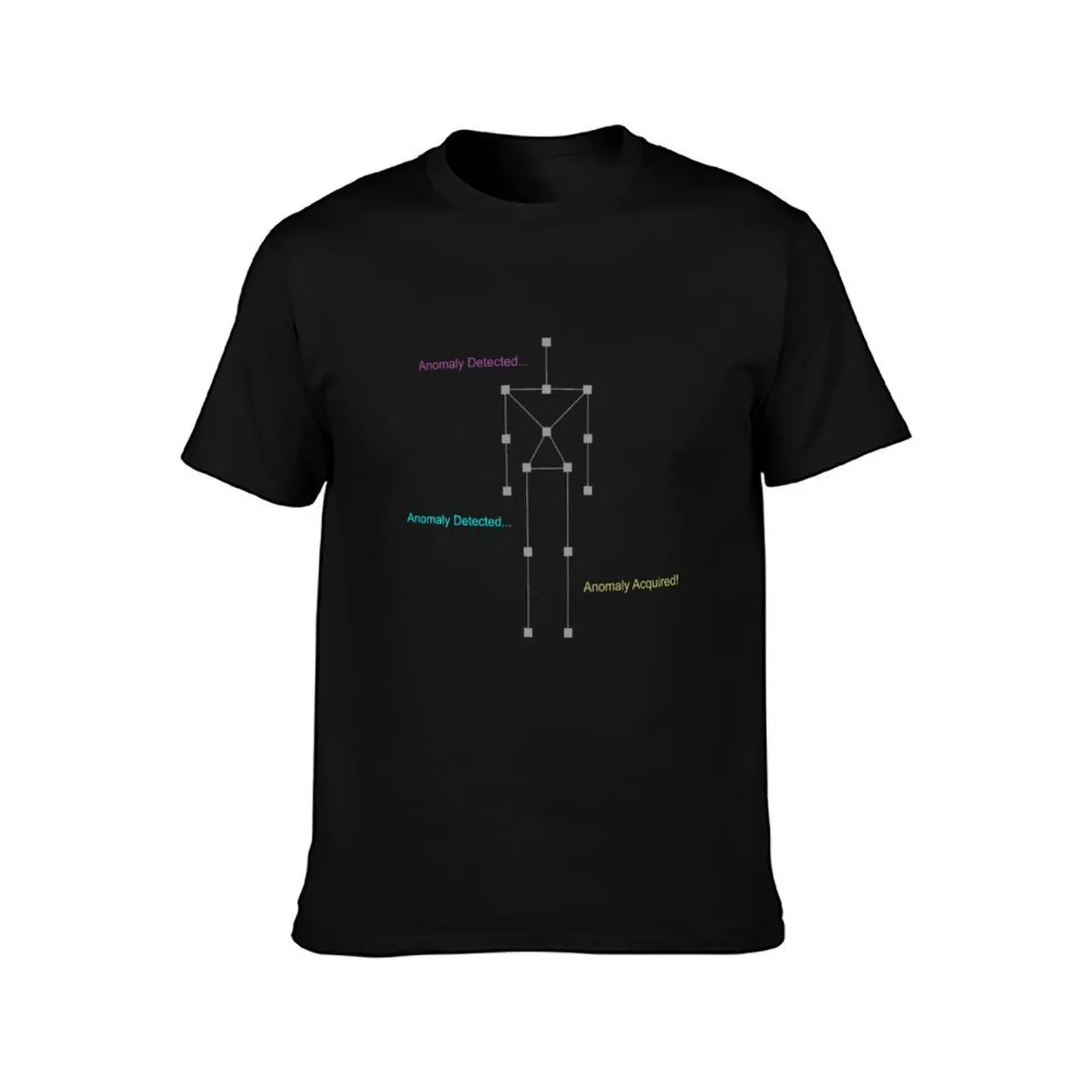 Anomaly Detected - GRAY T-Shirt Breathable Mesh Panel T-Shirt