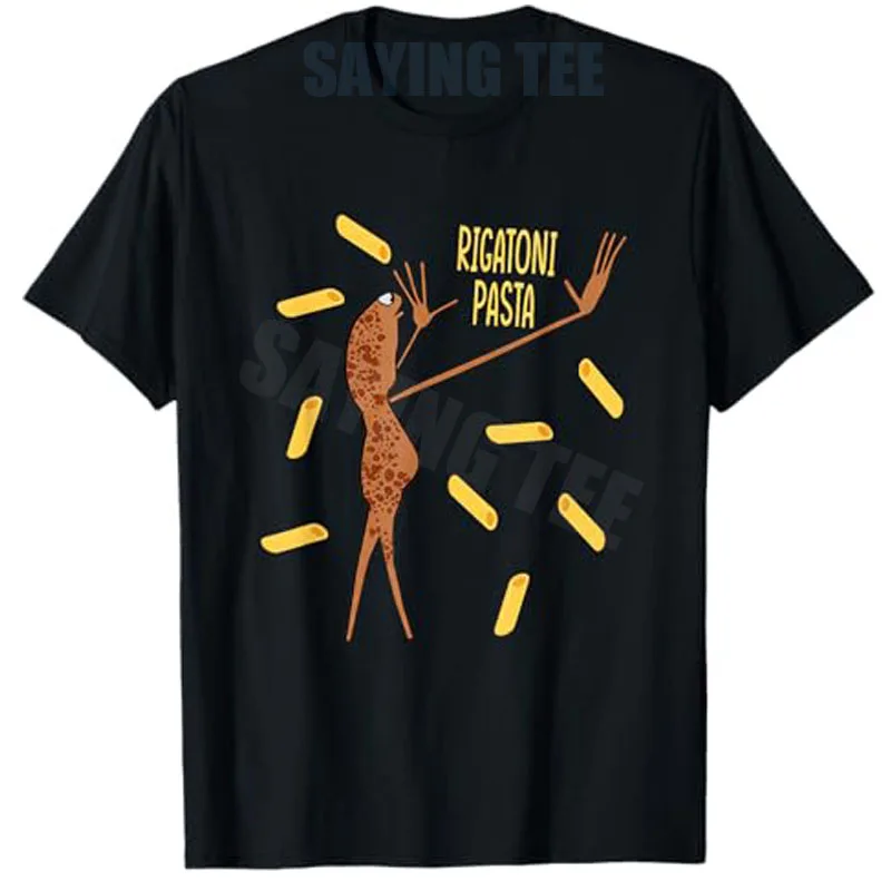 Marcus The Worm Rigatoni Pasta T-Shirt Y2k Brainrot Graphic Outfit Humor Funny Marcus Sarcastic Joke Saying Tee Novelty Top Gift
