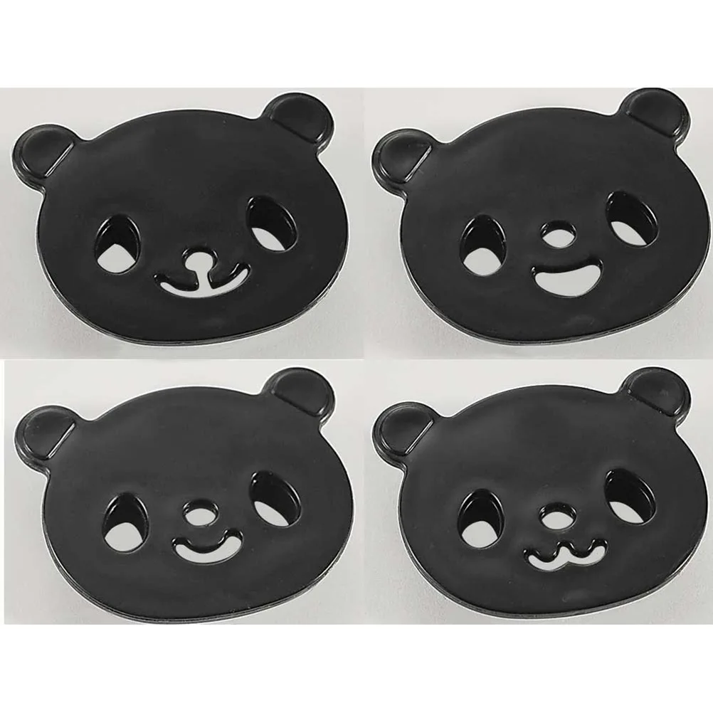 

Panda Cookie Cutter Set Food-Grade Plastic 6x5cm Panda Shape Baking Mold Sugarcraft Biscuit Mold Panda Cookie Cutter