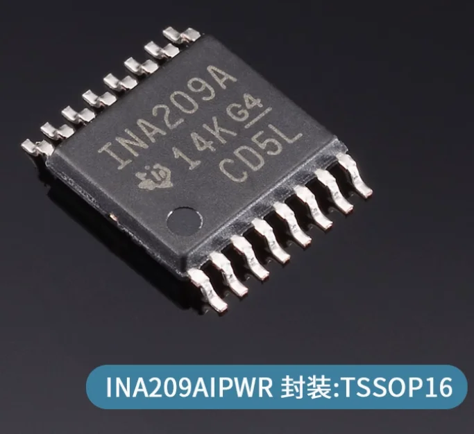 8PCS New original INA209AIPWR TSSOP-16 Electronic Component