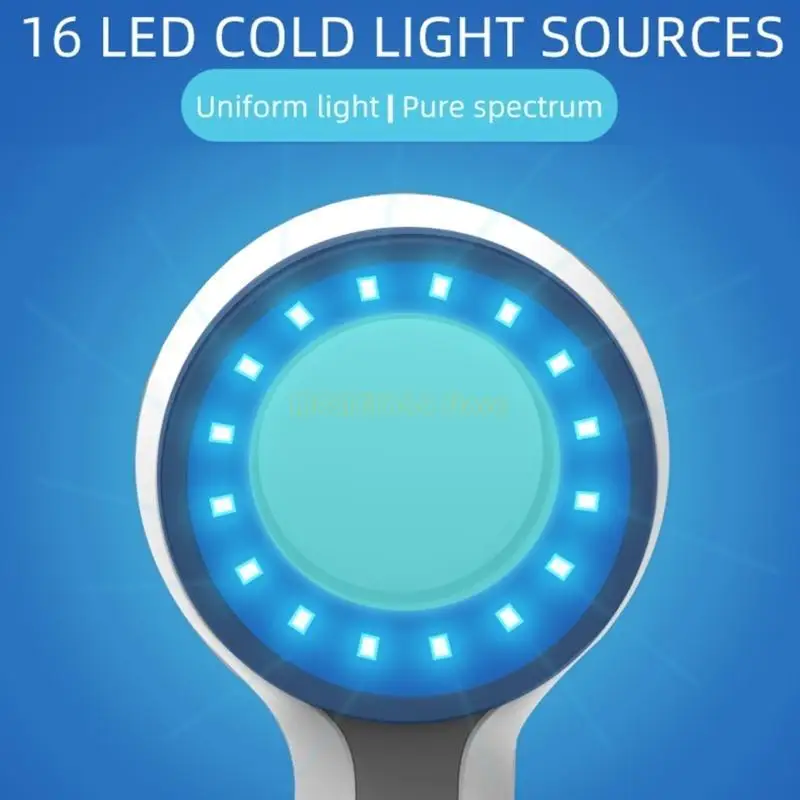 F62C Rechargeable UV Light Skin Test Analysis Detector Salon