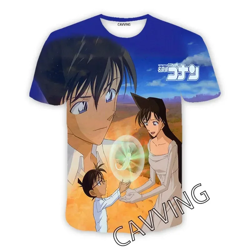 Detective Conan 3D Printed  Casual Fashion T-shirts Hip Hop Tee Shirts Harajuku Styles Tops Fashion Clothing  for Women/men  T02