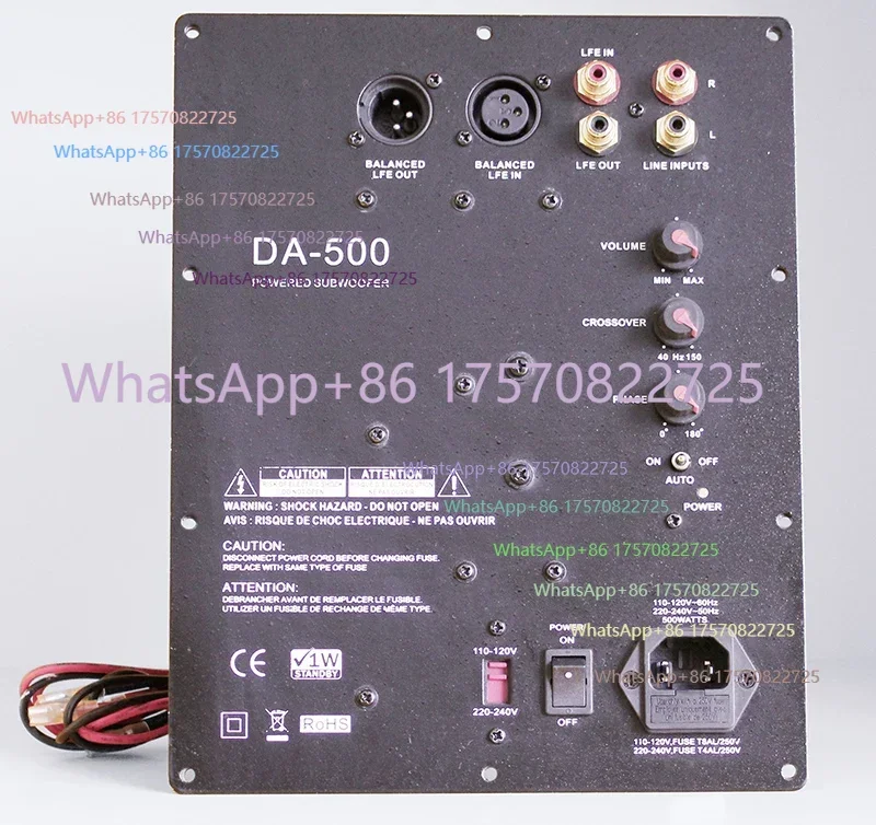 Hot Sales CE Certification Professional Class D Plate Amplifier Module