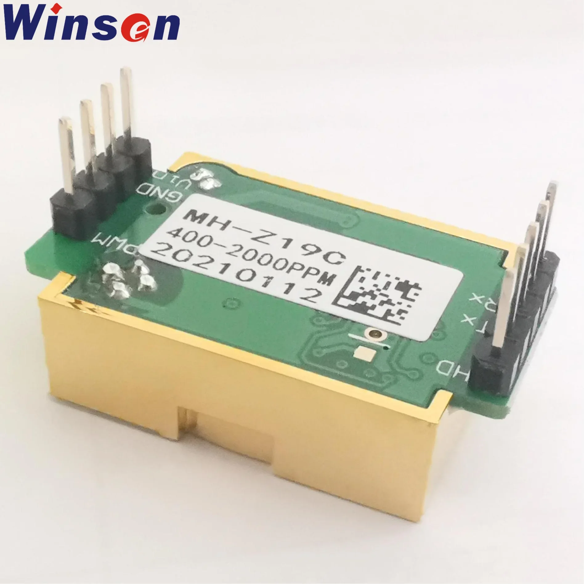 Winsen MH-Z19C NDIR CO2 Gas Sensor 400-5000ppm with pins/terminals