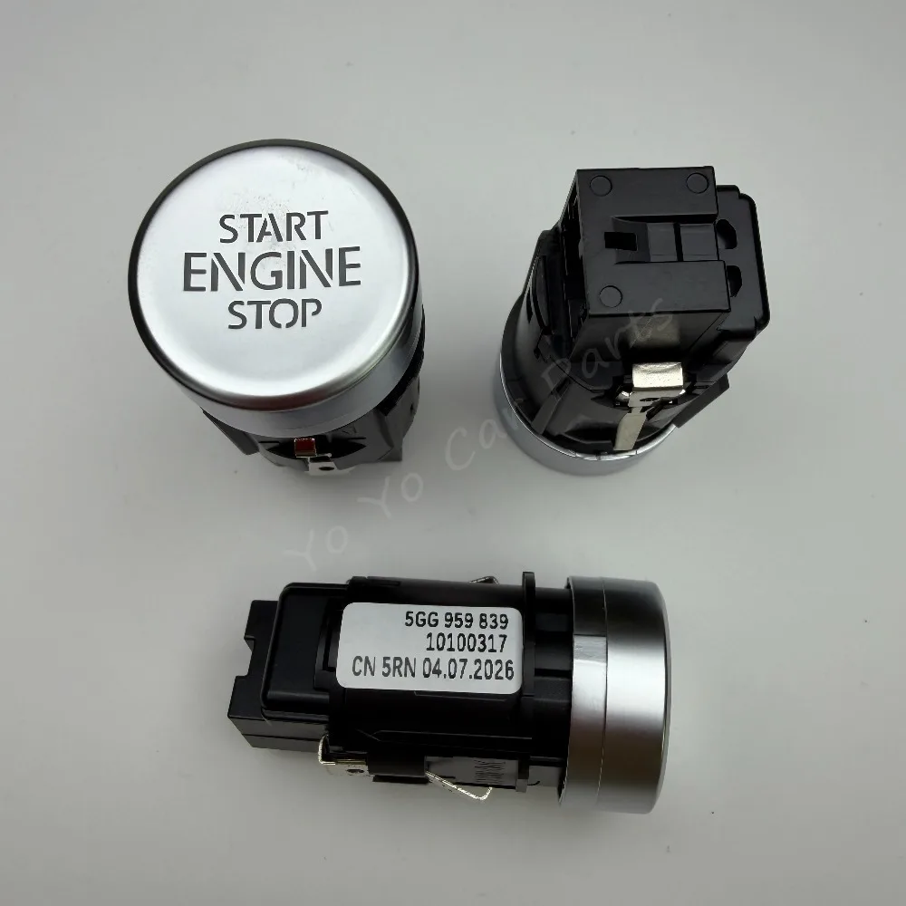 5GG 959 839 Automatic Engine Ignition Start Stop Switch Button 5GG959839 For VW Golf 7 MK7 7.5 13-20 5G0959839
