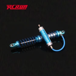 2Pcs Oil Adjustable Piggyback Shock Absorber with Remote Reservoir for 1/10 RC Crawler Axial CAPRA Wraith RR10 SCX10 TRX4 TRX-6