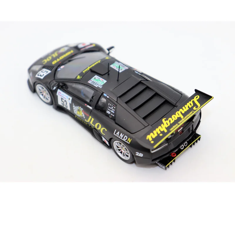 دييكاست EBBRO 1/43 مقياس Murcielago JLOC 2006 لامبورغيني باتموبيل لو مان سباق سبيكة سيارة نموذج تحصيل لعبة هدية تذكارية