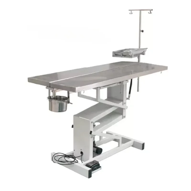 for Veterinary Surgery Table Surgical Pet Operating Bed Animal Medicine Stainless Steel Veterinary Equipment for Clinic Hospital