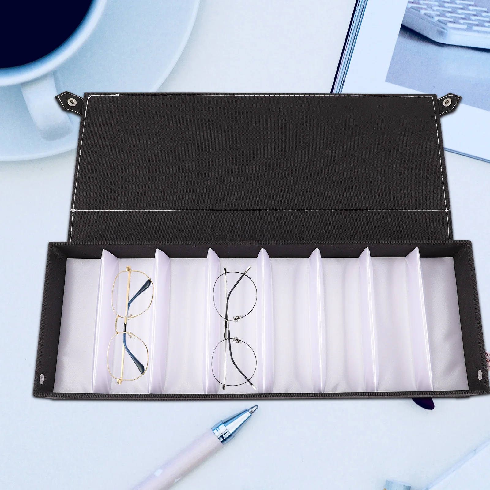 

Glasses Case Storage Box Sunglasses Display Organizer Dust-proof Eyeglass Cases
