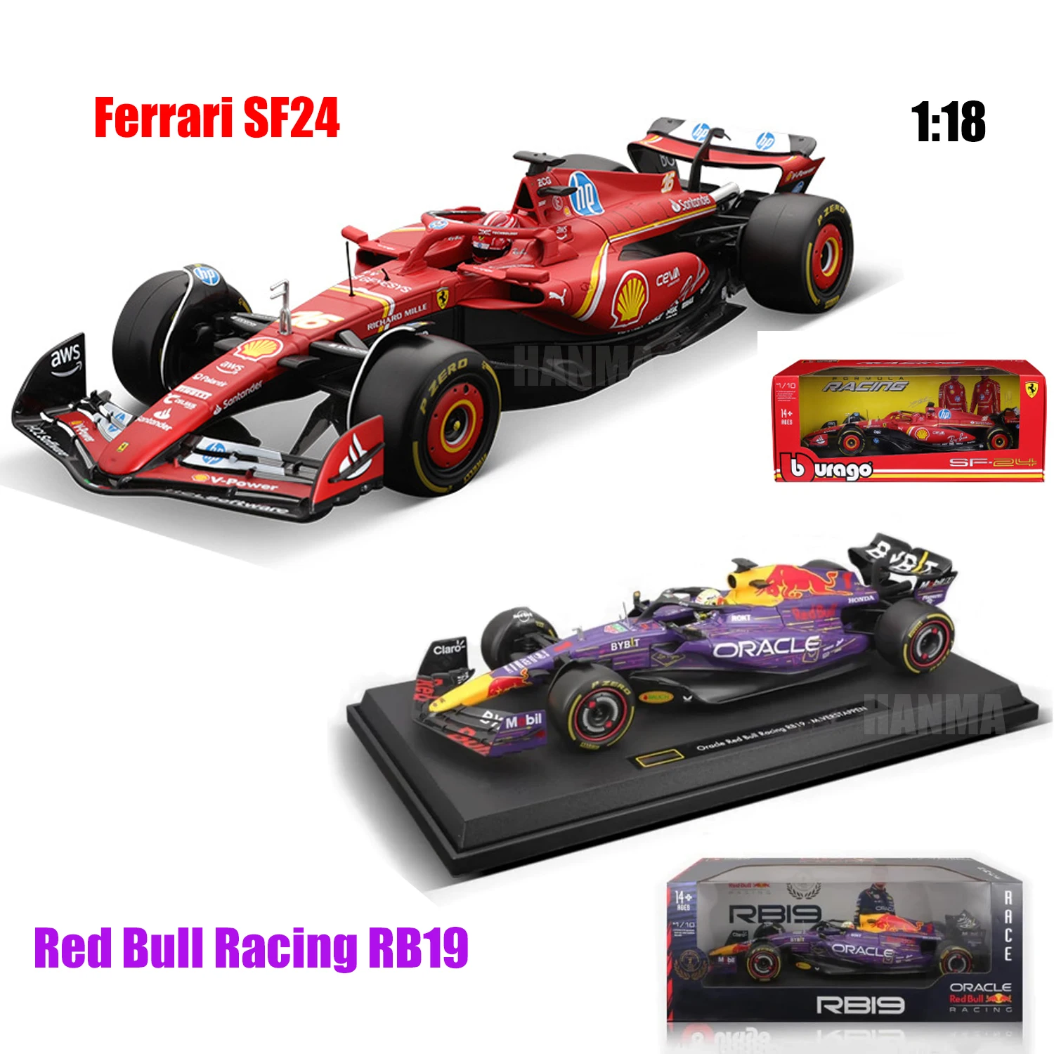 Bburago 1:18 F1 Fer… - image