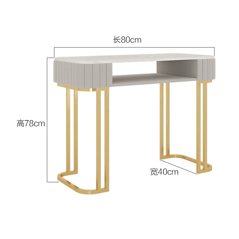 Creative Modern Nordic Nail Tables Space Saving Nail Table Manicure Unique Mesa Para Manicura Profesional Salon Furniture