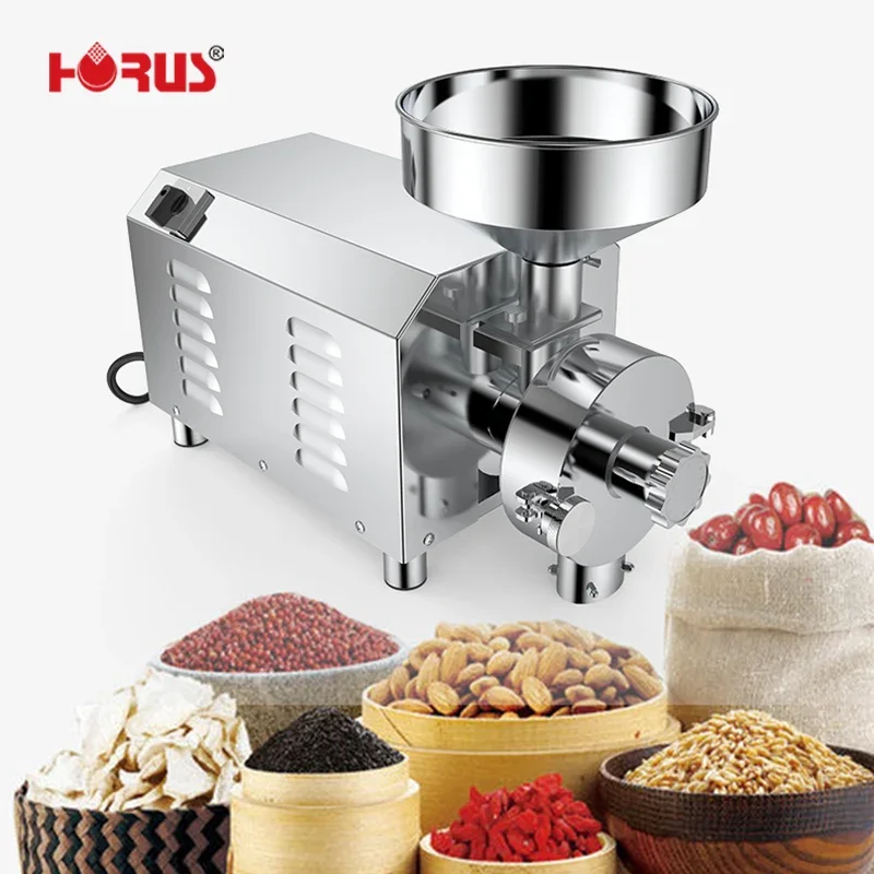 dry cassava flour mill electric mini flour mill grain spices grinding machine