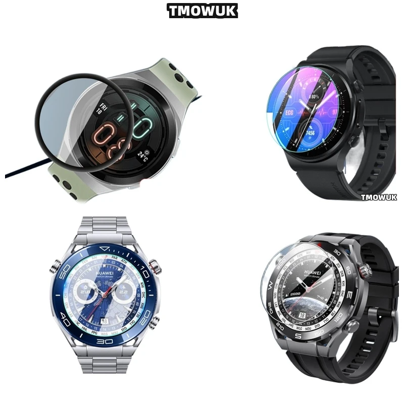 

For Huawei WATCH GT2 GT3 GT4 GT5 Pro Cyber Ultimate 41 42 43 46mm - 9H Hardness Screen Protector, Anti-Scratch, Anti-Shatter & O