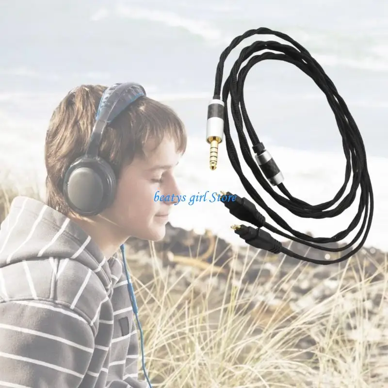 

C7AB Replacement 4.4mm Headsets Cable for HD580/600/650/660S/58X/6XX Headphones