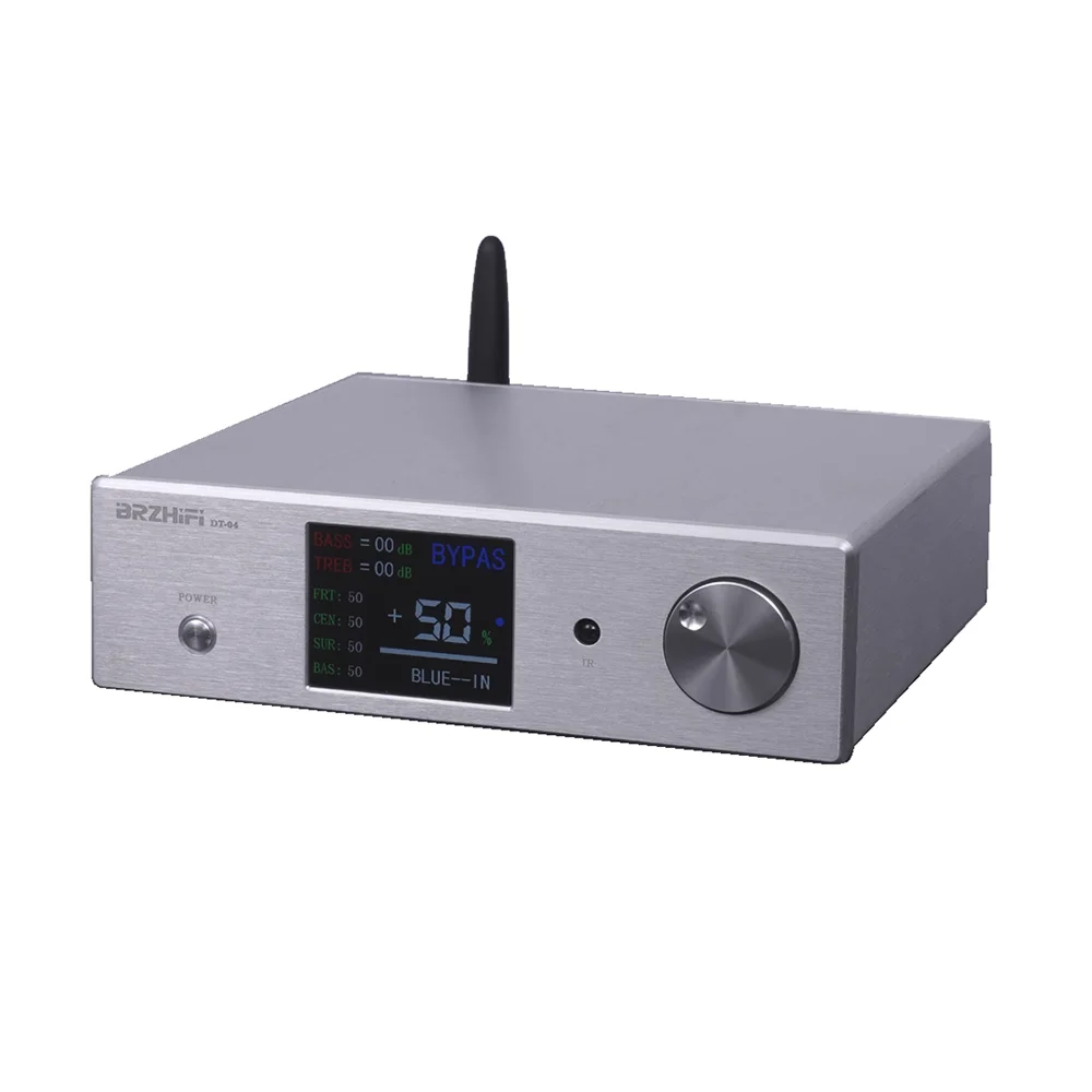 HIFI Bluetooth 5.3 Preamp 5.1 Fully Independent Remote Control 6 Channel With TFT Display DC12V