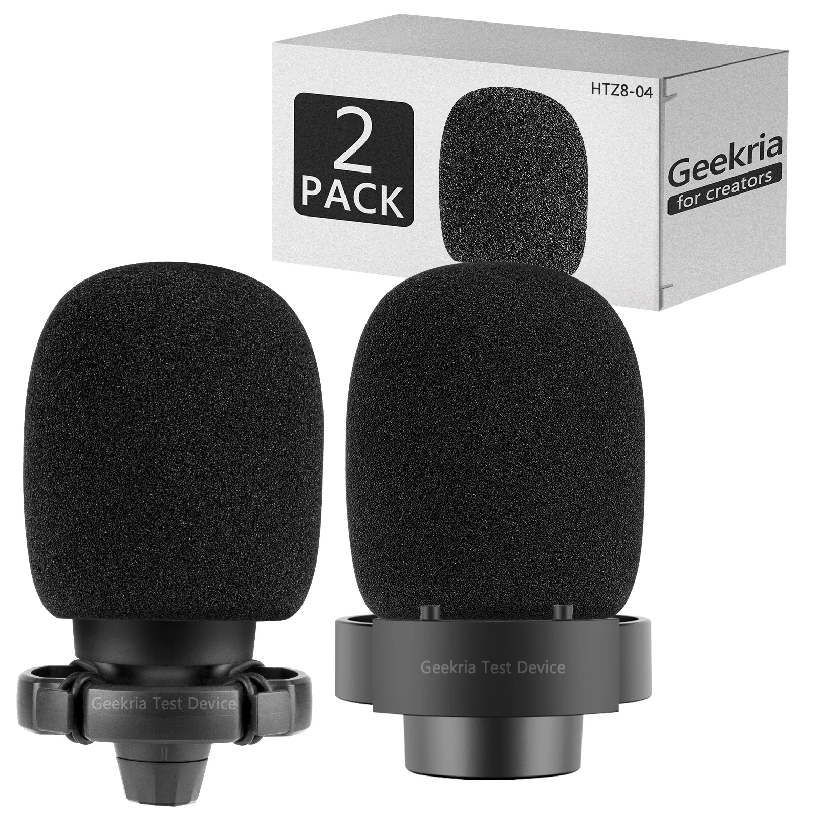Geekria for Creators Foam Windscreen Compatible with FIFINE AmpliGame A6, A6V, A6T, A8 Microphone Antipop Foam Cover