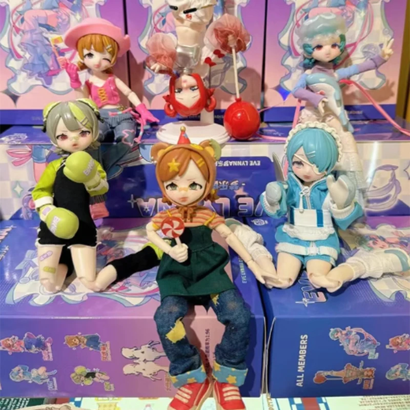 

Genuine Stock Eve Lynna Dreamland Series Blind Box Movable Doll Bjd Trendy Toy Figurine Figurine Figurine Figurine