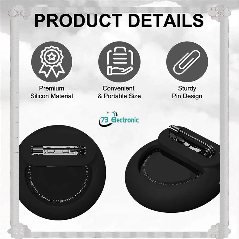 24-Hour Delivery For Airtag Case Inside Clothes For Children Elderly With Safety Pin Tracker Cover Shoes Backpack