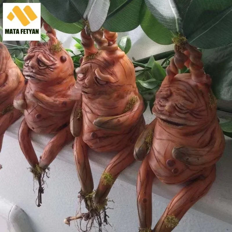 

Mandrake Grass Resin Statue Landscape Ornament Art Figurine Crafts for Outdoor Garden Courtyard Living Room Bedroom Wholesale