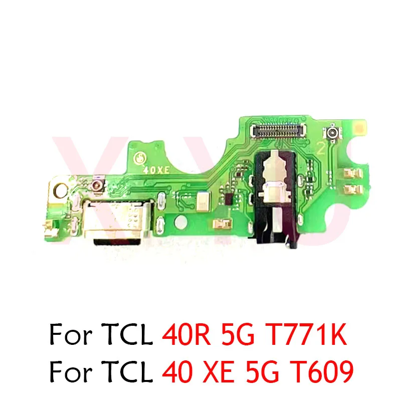 For TCL 40R 5G T771K / 40 XE 5G T609 USB Charging Dock Port Flex cable Repair Parts