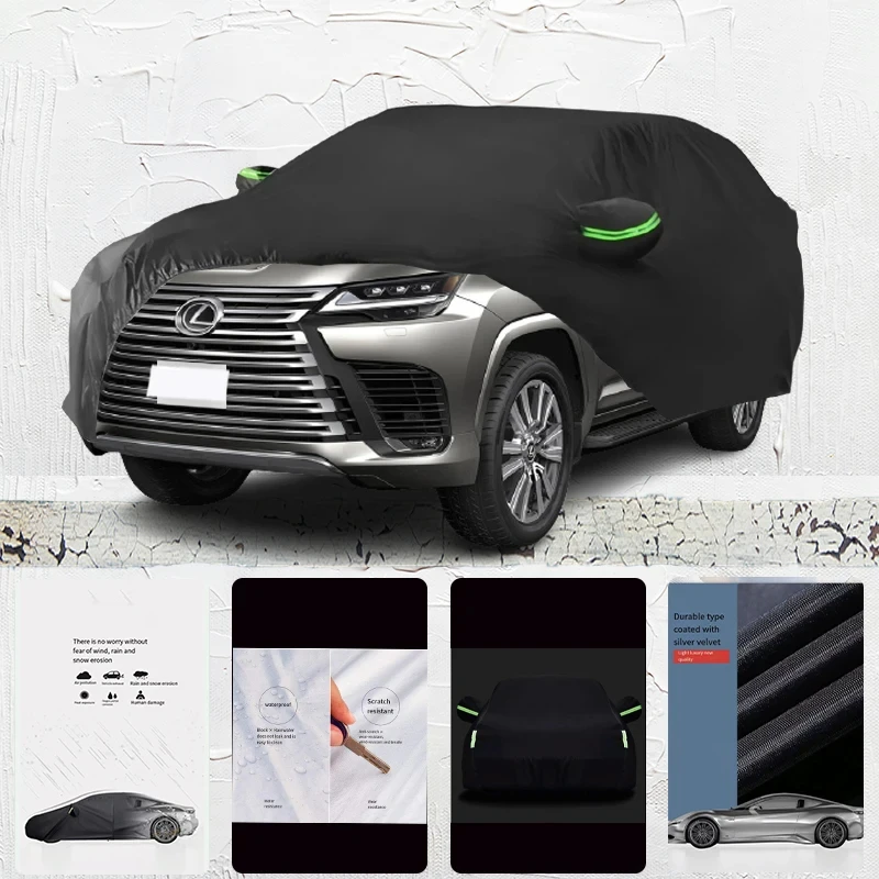 

For Lexus-LX Auto Anti snow Anti dust Anti-uv Anti peeling paint And Anti Rainwater 210t Car cover protection