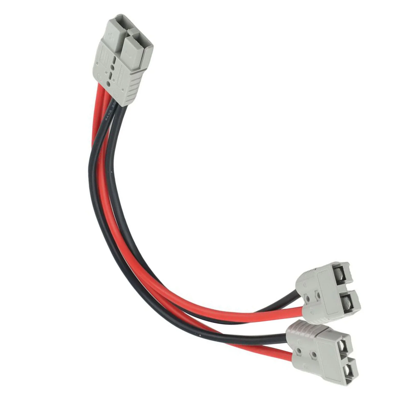 Conector elétrico para Dual Y Adapter, 6AWG cabo de carro, conexão de alimentação, comprimento de 4 a 6AWG, 1PC, 120A, 600V, 30cm, 50cm