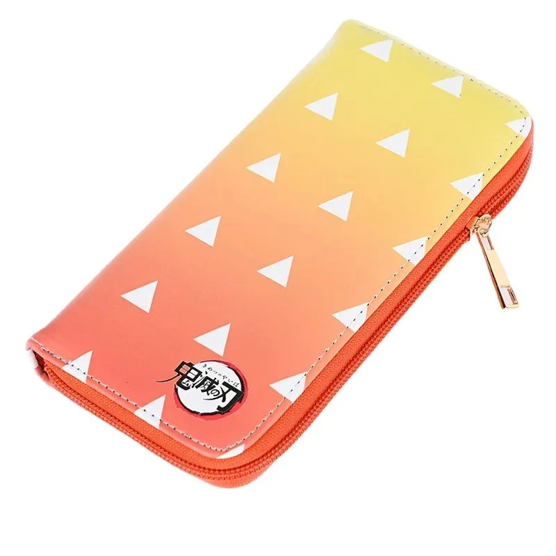 

aaa12 3Anime PU Leather Nezuko Kimetsu No Yaiba Anime Wallet Cosplay Costume Props Gift for Friends