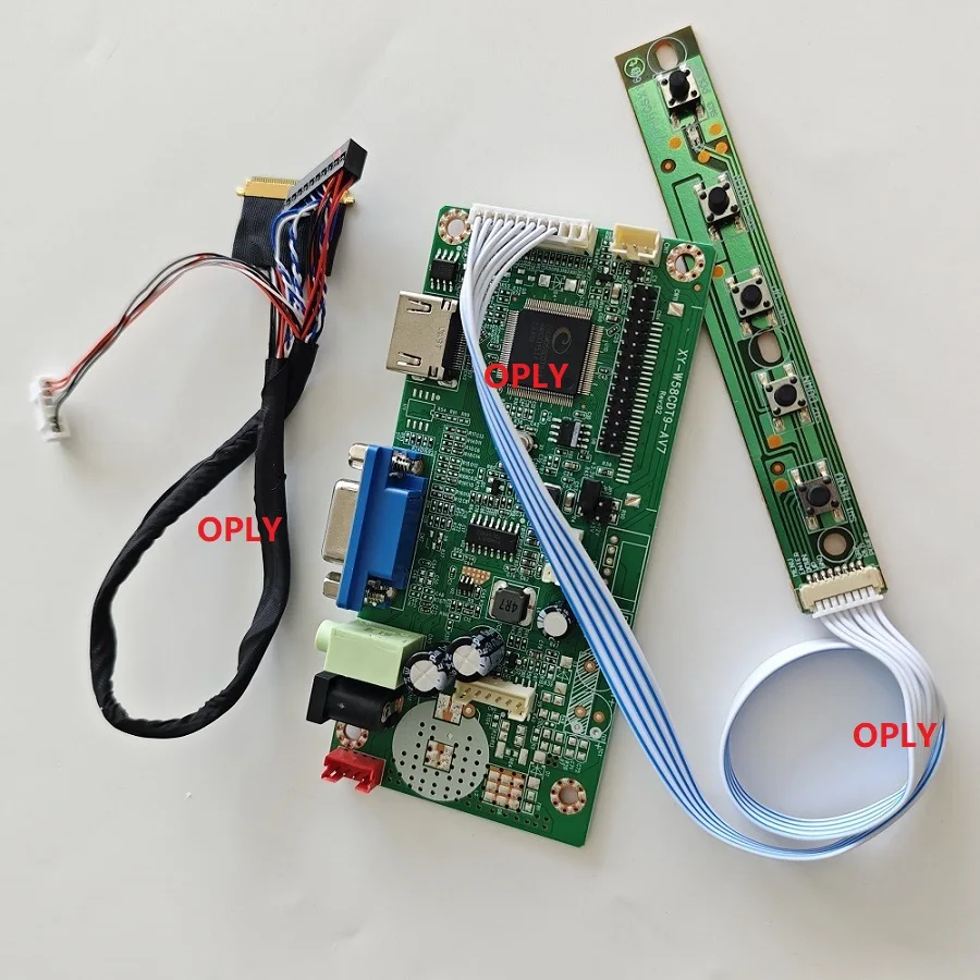 58C Controller board VGA HDMI-Compatible for LP156WF1-TLC1 LP156WF2-TLA1 LP156WF1 1920x1080 screen LED panel 15.6