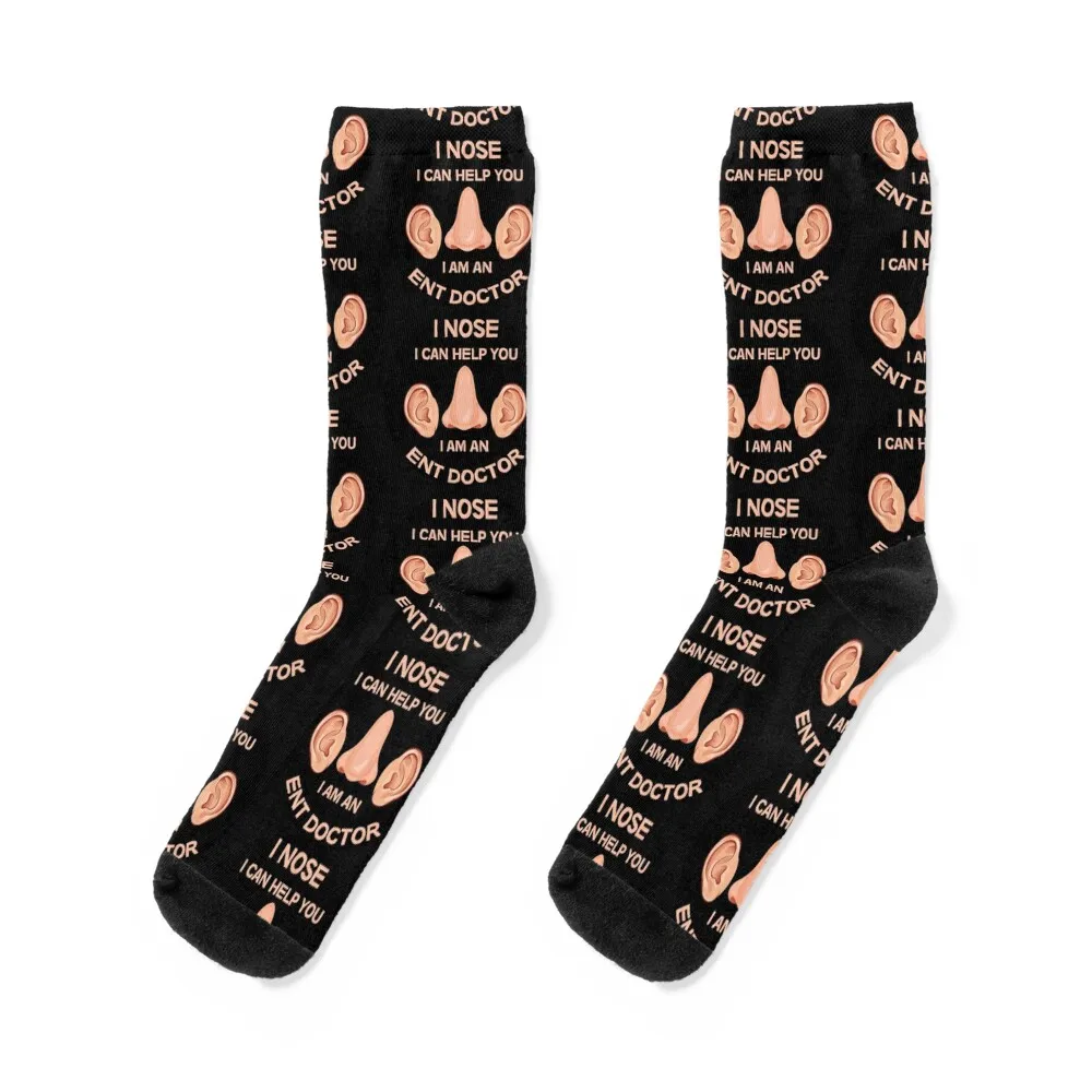 

ENT Doctor - Otolaryngologist Gifts - ENT DR Shirt - Ear Nose And Throat Best Doctor Ear Doctor Socks