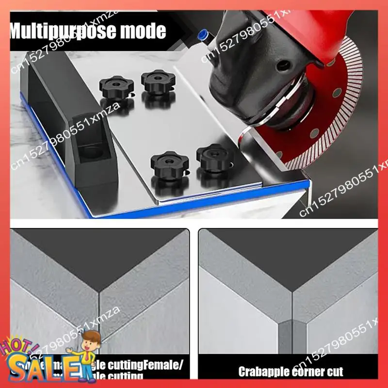 ABCL Angle Grinder Stand For Tile 45° Grinder Chamfering Tool,Angle Grinder Tool For 100-Type Angle Cutting  Stone