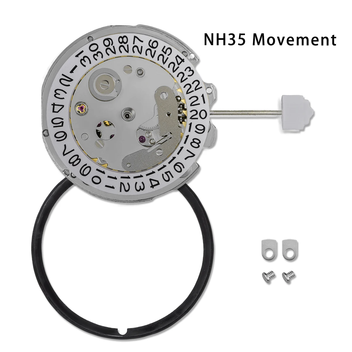 

China NH35 Movement Can Replace The Japanese NH35 Movement Date At 3 o'clock Calendar High Accuracy Automatic Mechanical NH35