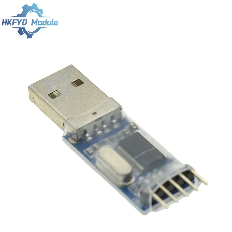 Adaptador USB para Módulo Serial TTL, Conversor Automático, Microcontrolador com Capa Flexível, 3.3V, 5V, Apto para Arduino, PL2303HX