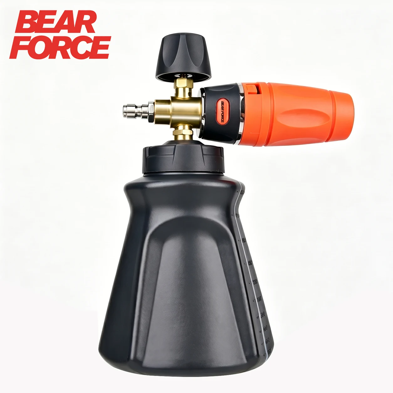 Pressure Washer Foam Cannon Snow Foam Lance 1L Bottle,  360° Adjustable Nozzle, Car Wash Foam Sprayer, with 1/4