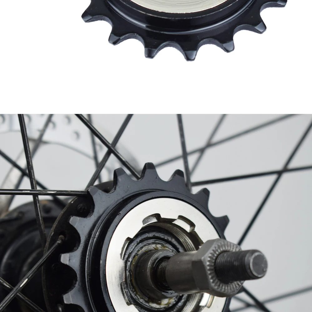 1 Stück 18T VG SPORTS Single Speed Fahrradfreilauf Kompatibel mit 1 Speed Fahrradfreilauf Gewinde Freilauf Ersatzteile – Detail 17