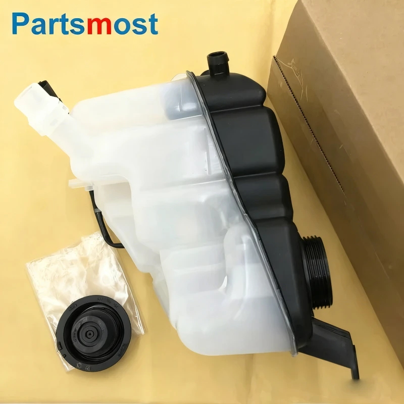 

2.0 2.2 TD4 Radiator Coolant Overflow Container for LAND ROVER LR2 RR Evoque VOLVO S80 V70 XC60 31200321 LR024296 Lid LR000243