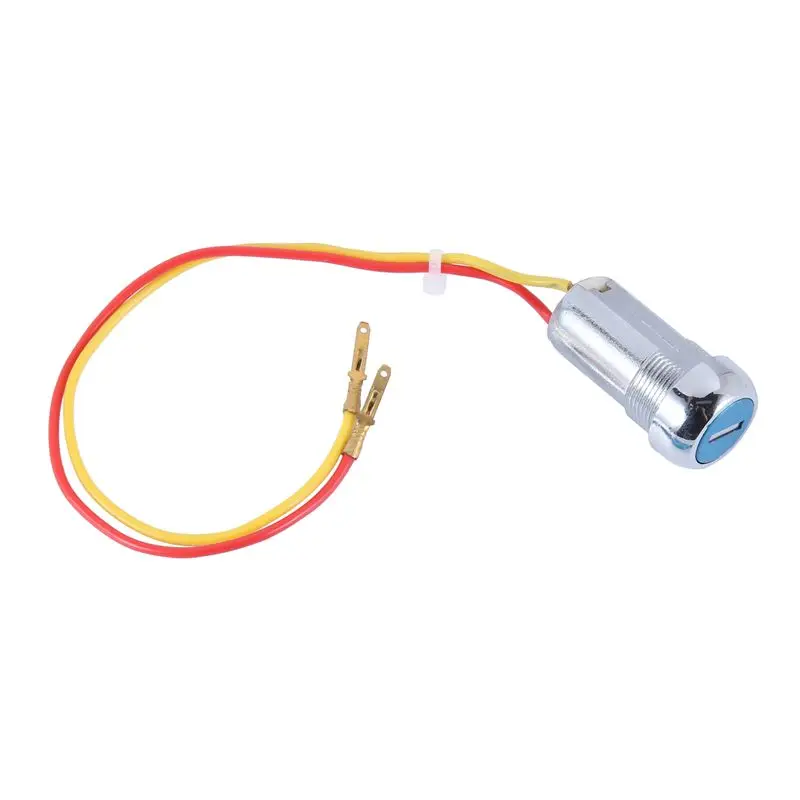 Simple 10X Universal Starting Switch Key Lock Wires Ignition Power Keys Switch For Electric Bike Scooters E-Bike