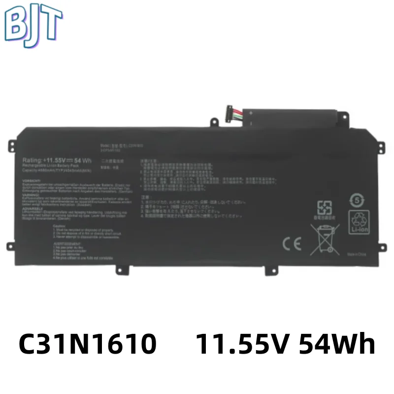 New Lithium-ion 11.55V 54Wh C31N1610 Laptop Battery for Asus ZenBook UX330CA-FC009T UX330CA-FC020T UX330CA-FC030T 0B200-02090100