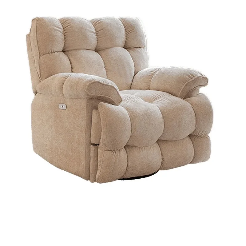Multifunctional electric, single sofa can sleep and lie down, living room balcony leisure rocking chair, adjustable