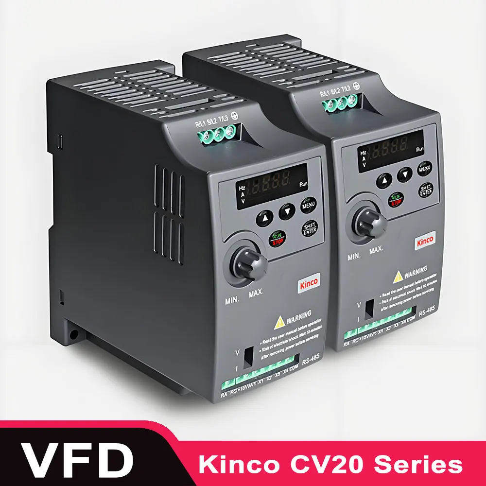 Kinco CV20-Serie VFD 220 V 480 V 0,75 kW 750 W 1500 W 1,5 kW CV20-2S-0004G CV20-2S-0007G CV20-2S-0015G CV20-4T-0007G CV20-4T-0015G