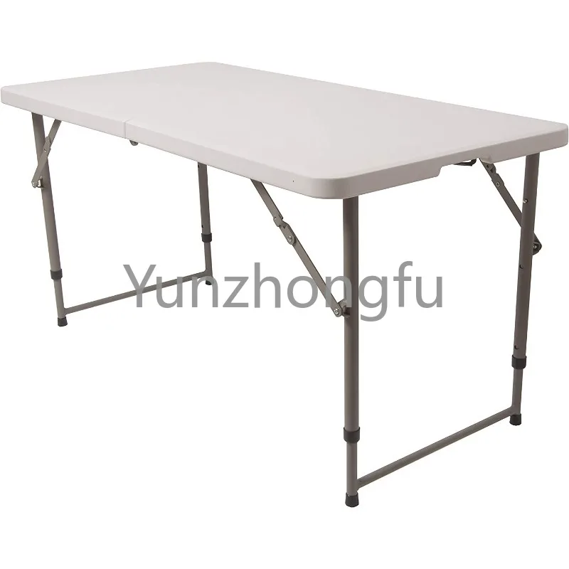 Outdoor plastic mesa plegable 5ft kitchen dining foldable tables banquet party picnic bbq camping folding table