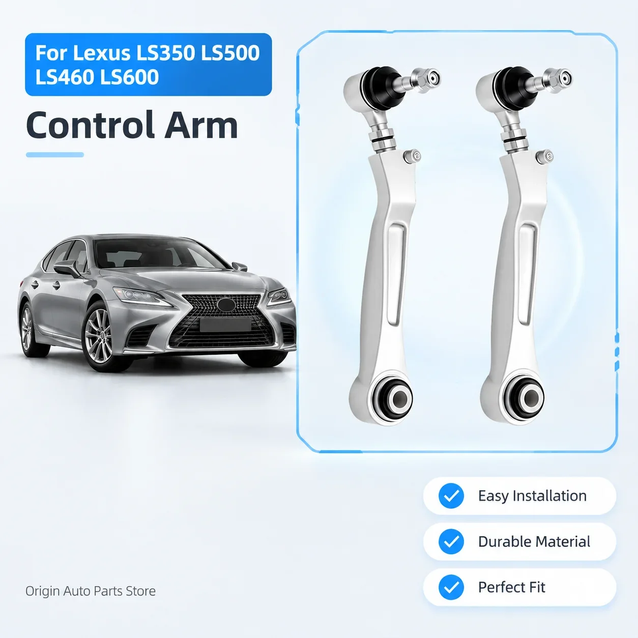 Control Arm Rear Adjustable Camber Alignment Upper Alignment Arm Rear Upper Control Arm For Lexus LS350 LS500 LS460 LS600