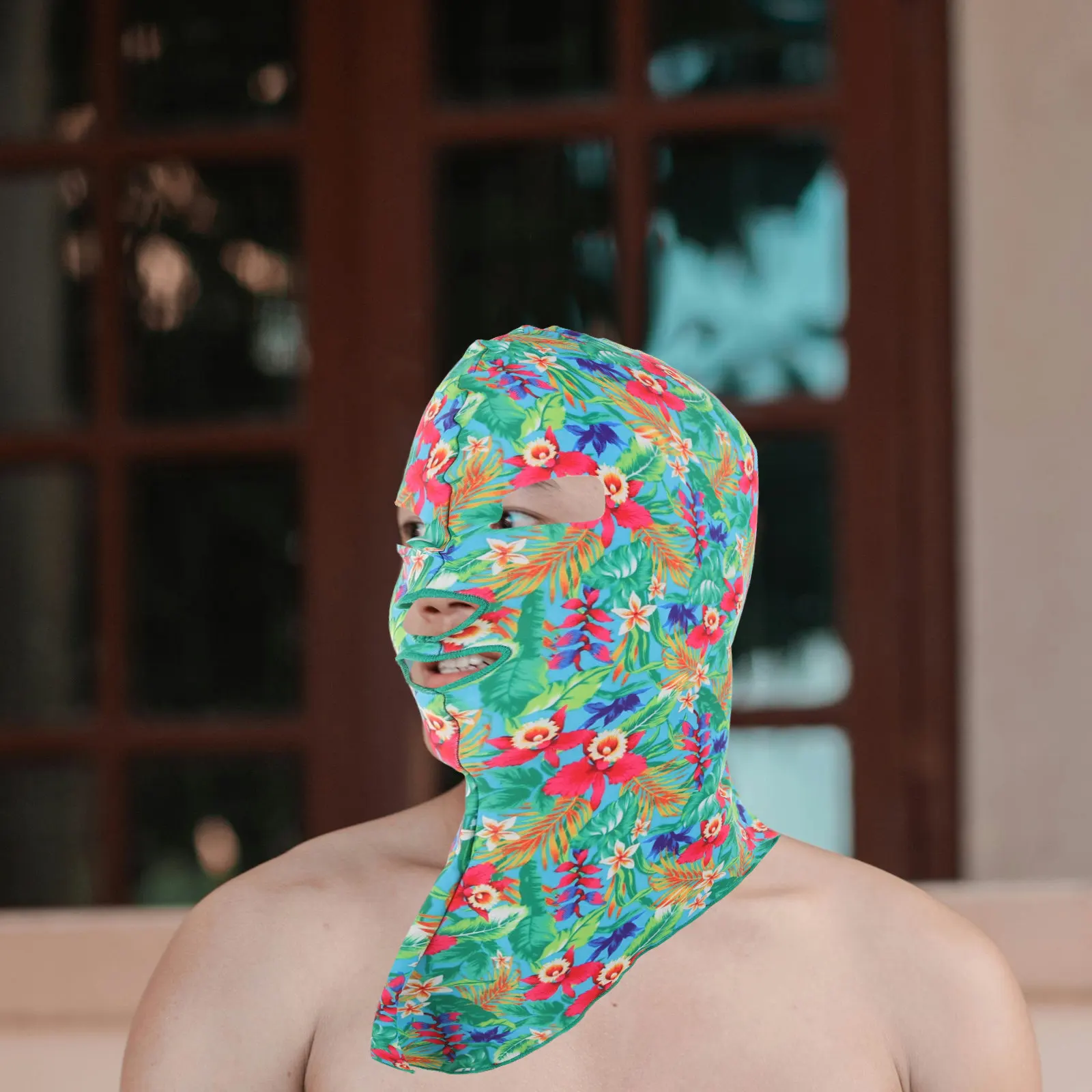 

Маска-балаклава Facekini для плавания и дайвинга: защита от УФ-излучения, охлаждающий гейтер для шеи, для серфинга и водных видов спорта