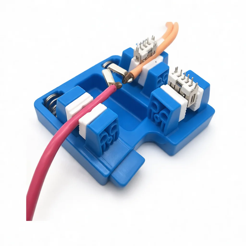 Helping Hand Soldering Clamp Precise PCB Connector Jig Electronic Repairing Tool Desktop Welding Wire Fixing Accessory