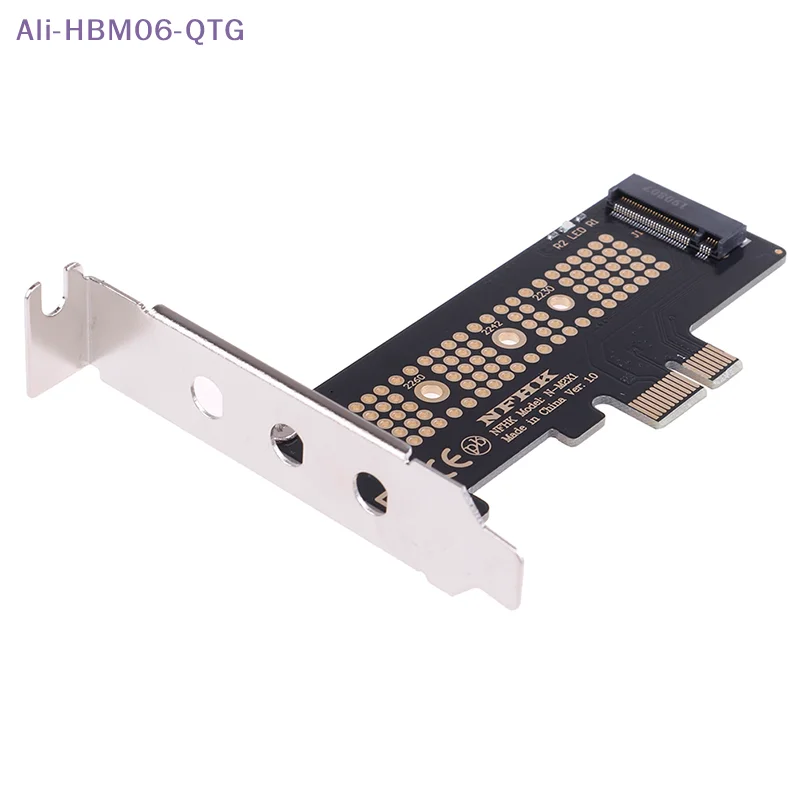 [New] NEW NVMe PCIe M.2 NGFF SSD to PCIe x1 adapter card PCIe x1 to M.2 Card with Bracket