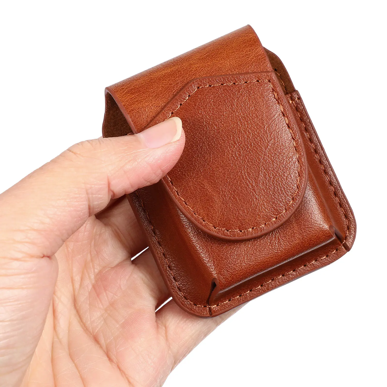 

Lighters Car Cover Case Cigarette Holder Holders Sleeve Brown Accessories