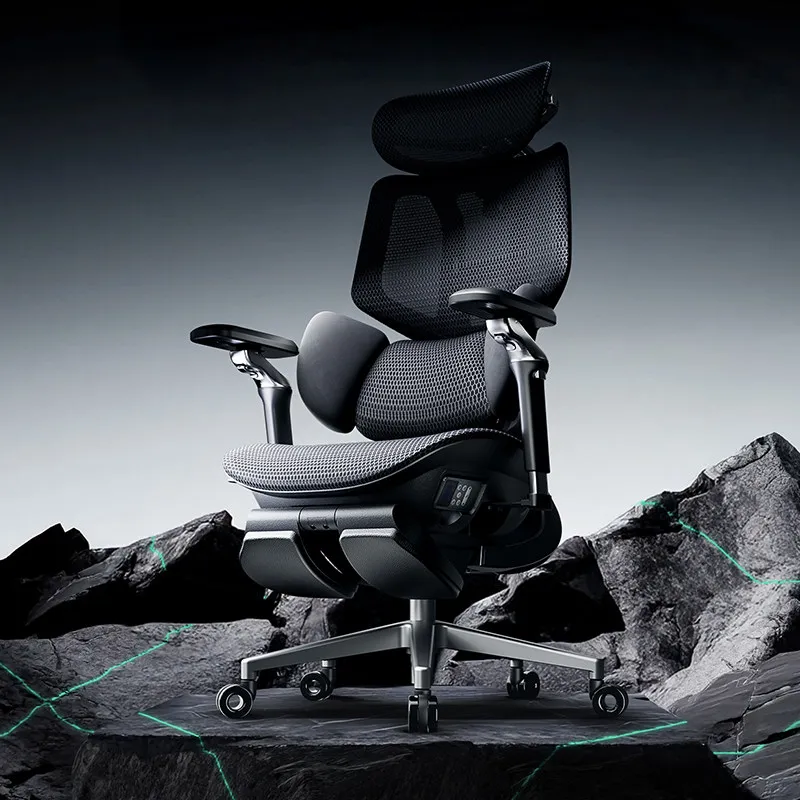 

[M] Black And White Ergonomic Chair Comfortable Sedentary Computer E-sports Chair Boss Desk Office